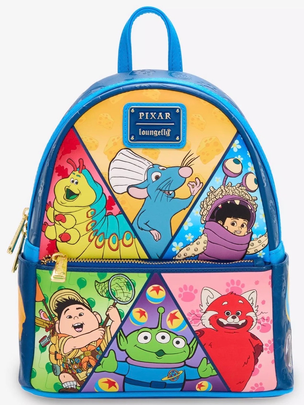NWT Loungefly Disney Pixar Characters Mini Backpack - BoxLunch Exclusive